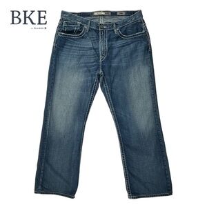 BKE by Buckle |‎ Men 36x29 | Derek Straight Leg Blue Denim 100% Cotton Jeans